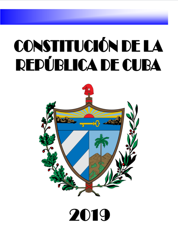 Constitución Cuba 2019