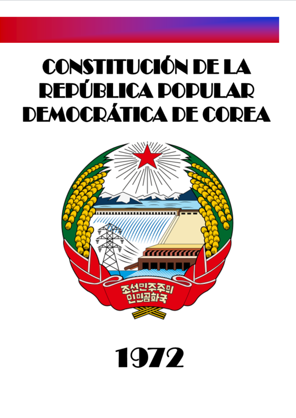 Constitución RPD Corea
