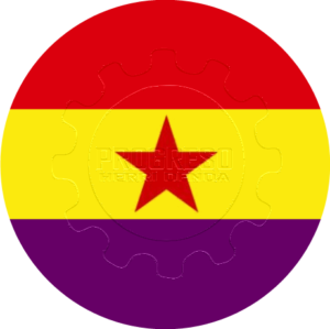 Chapa República Estrella Roja II