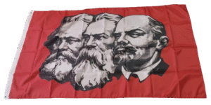 Bandera 3 caras (Marx Engels y Lenin)