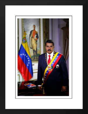 Cuadro de Nicolás Maduro