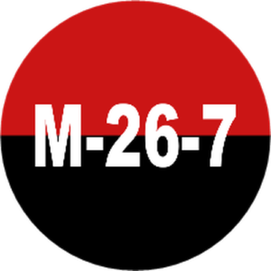 Chapa Movimiento 26 de Julio