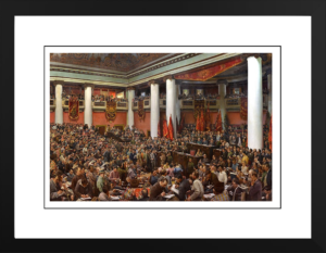 Cuadro Inauguración del II Congreso de la Internacional Comunista