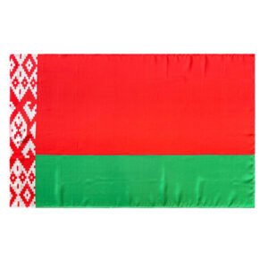Bandera de Bielorrusia en satén